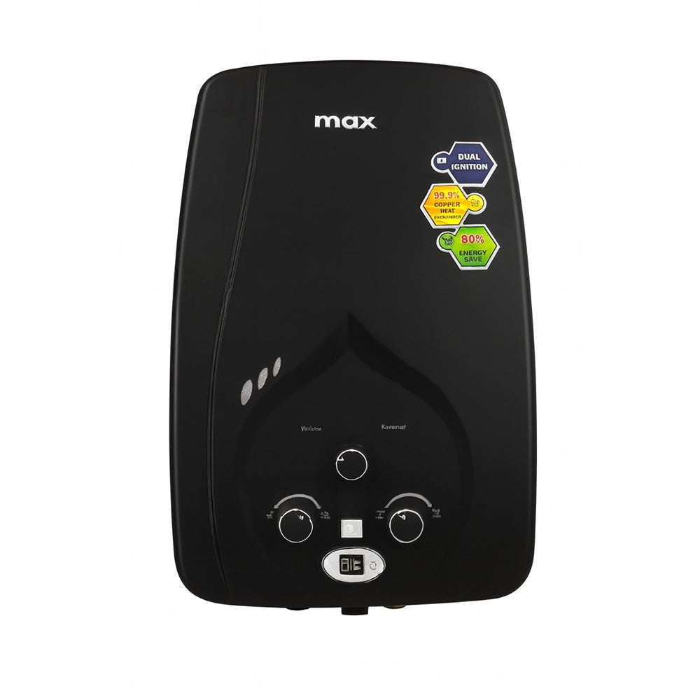 MAX INSTANT GAS GEYSER 12 LITRE Model MS-12L LPG