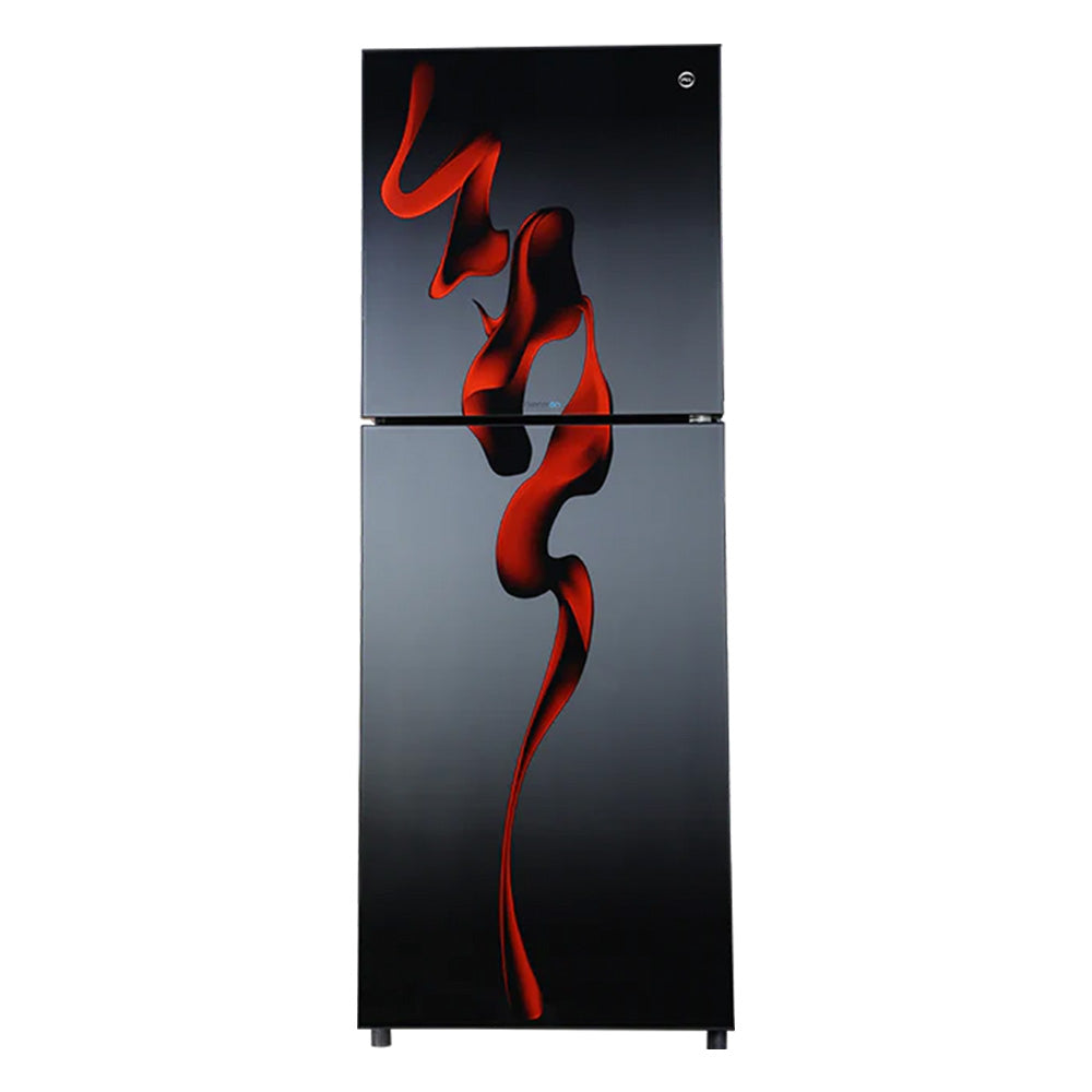 PEL FLAT GLASS INVERTERON REFRIGERATOR Model 21860 HAZEL RED BLAZE