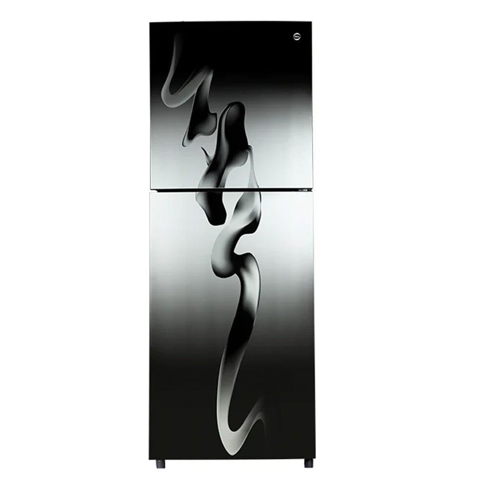 PEL FLAT GLASS DOOR INVERTERON REFRIGERATOR Model 2350 GREY BLAZE