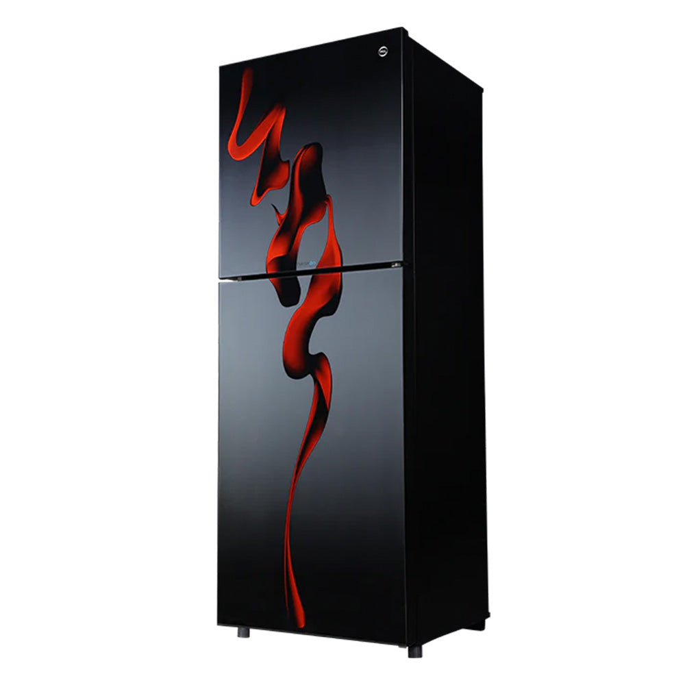 PEL FLAT GLASS INVERTERON REFRIGERATOR Model 21860 HAZEL RED BLAZE