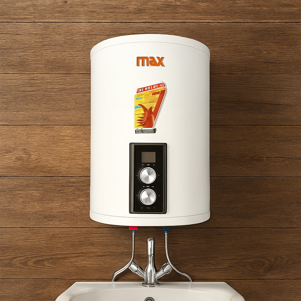MAX ELECTRIC & SOLAR GEYSER 60 LITER Model 60L-SUPER-INV