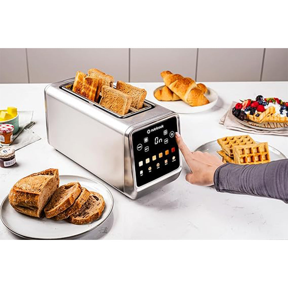 NUTRICOOK 4 SLICE TOASTER WITH TOUCH SCREEN Model NC-TS401