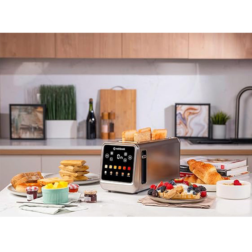 NUTRICOOK 4 SLICE TOASTER WITH TOUCH SCREEN Model NC-TS401