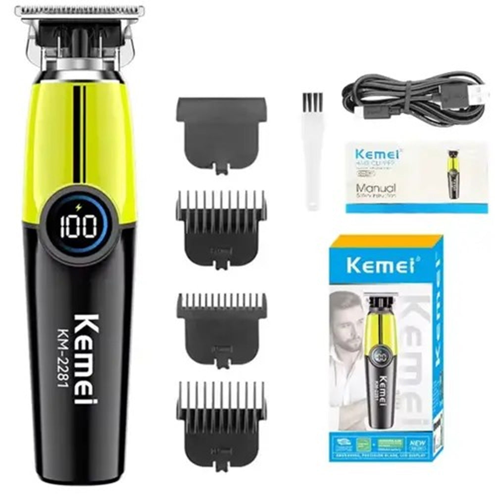 KEMEI HAIR CLIPPER WITH DIGITAL DISPLAY Model KM-2281