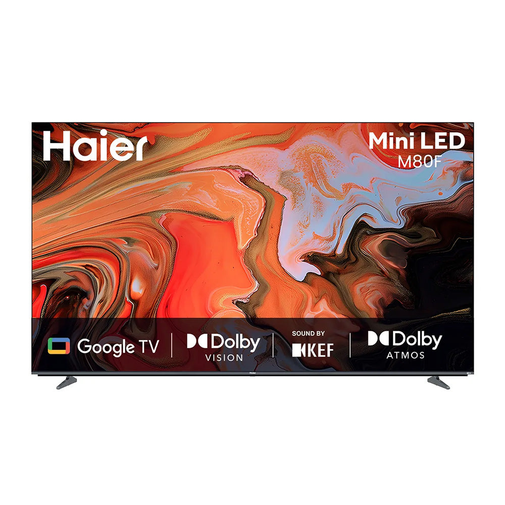 HAIER 65 INCH SMART & 4K MINI LED Model 65M80FUX
