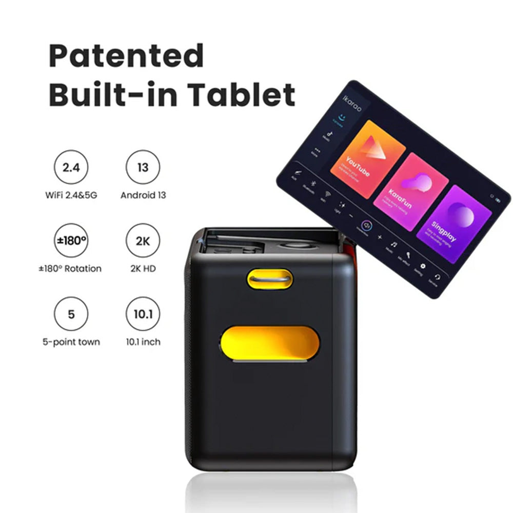 IKARAO SMART KARAOKE MACHINE PORTABLE SPEAKER BREAK-X2