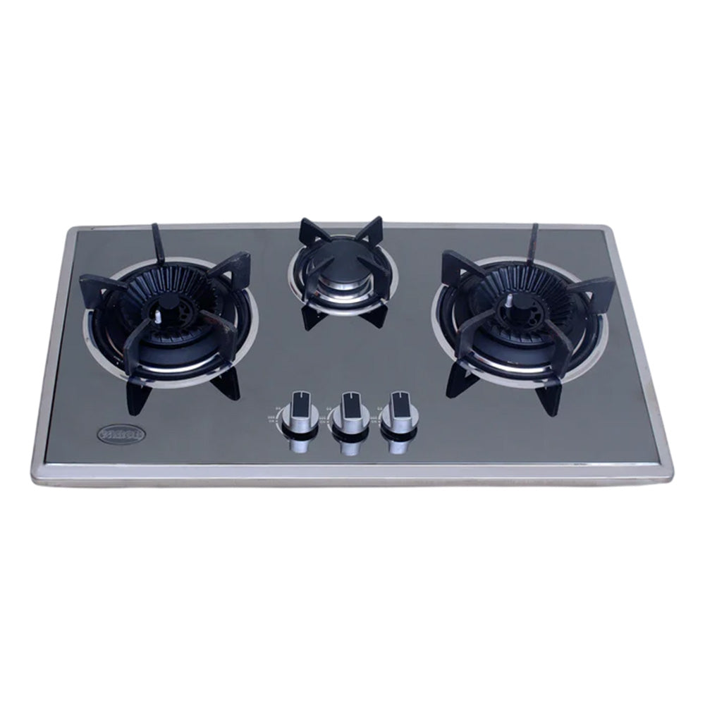 CANON STAINLESS STEEL 3 BURNER HOB Model CA9-LPG