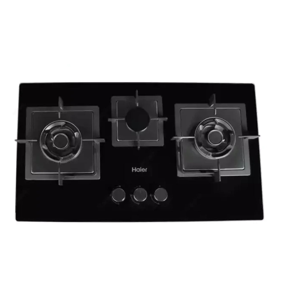 HAIER 3BURNER 75CM GLASS Model HCC-633DGG