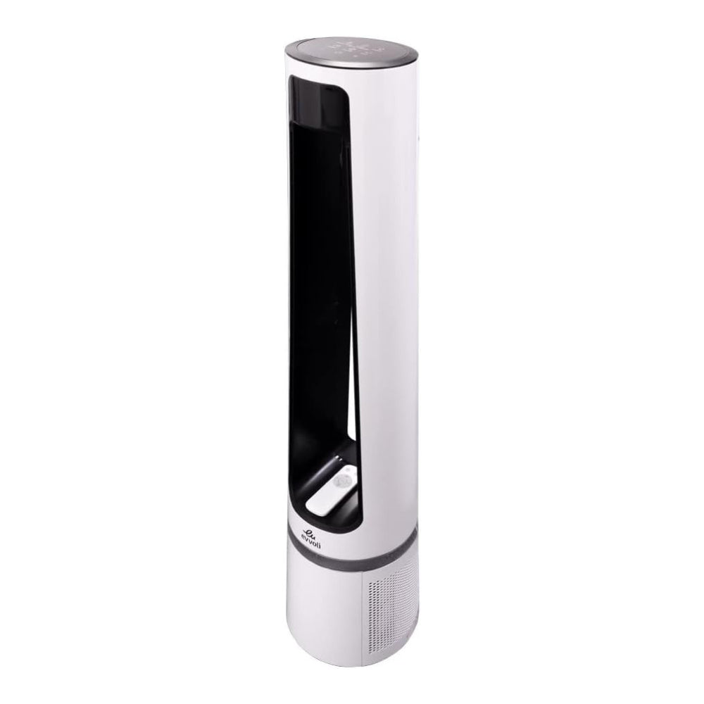 EVVOLI BLADELESS FAN & AIR PURIFIER WITH HEPA FILTER AND REMOTE CONTROLLED Model EVPF-50W