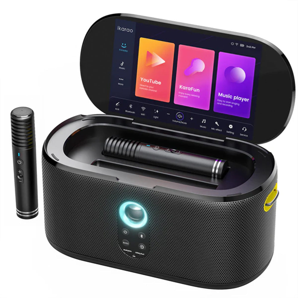 IKARAO SMART KARAOKE MACHINE PORTABLE SPEAKER SHELL-S1