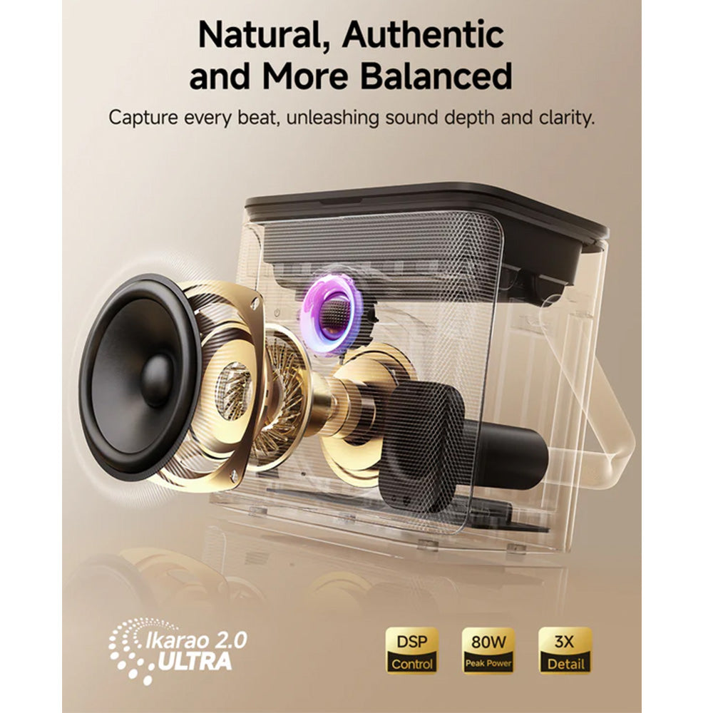 IKARAO SMART KARAOKE MACHINE PORTABLE SPEAKER SHELL-S3