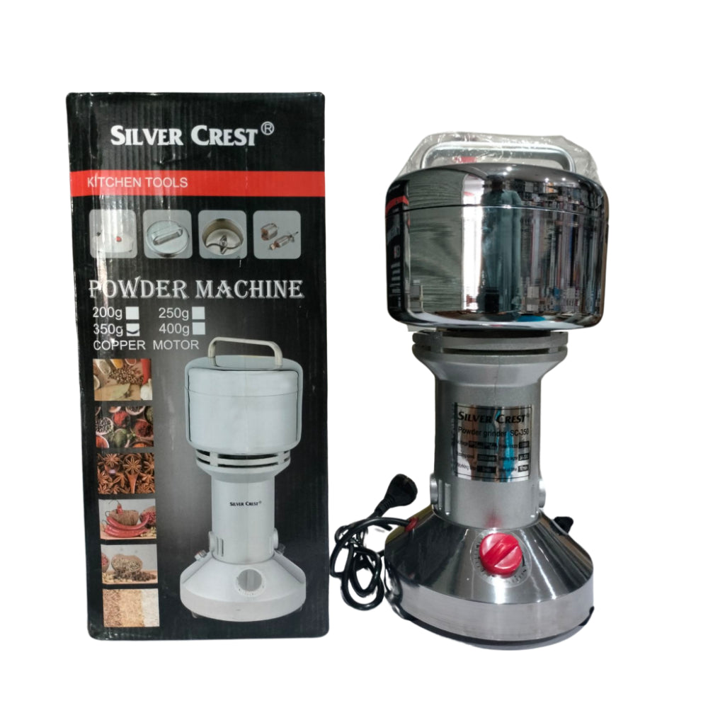 SILVER CREST POWDER GRINDER MACHINE Model SC-350G
