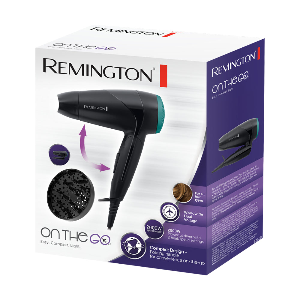 REMINGTON COMPACT HAIR DRYER Model D1500