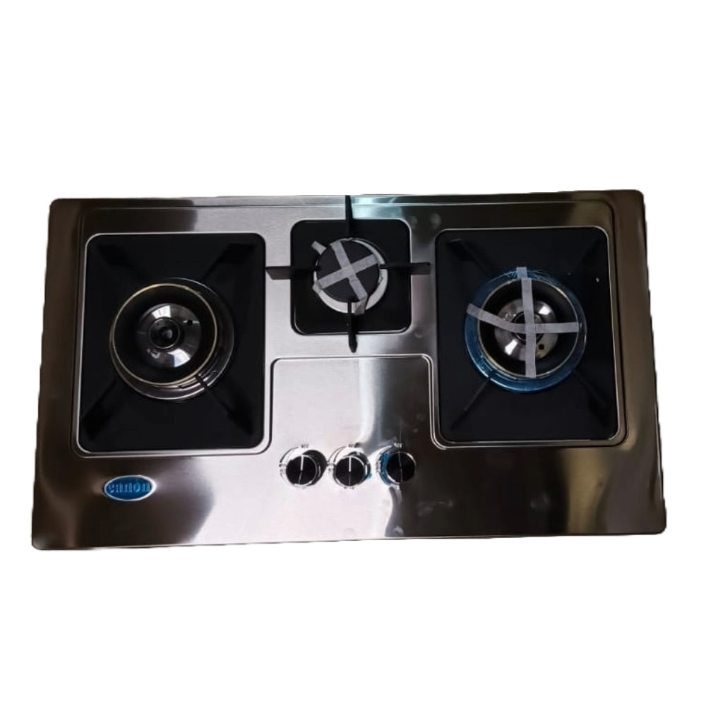 CANON 3BURNER STAINLESS STEEL HOB Model B11