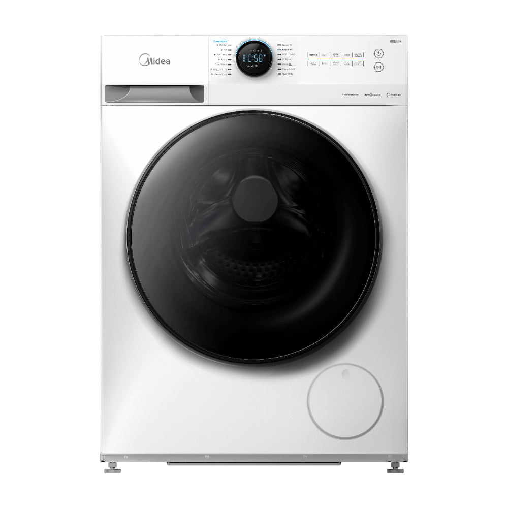 MIDEA 9KG AUTOMATIC FRONT LOAD WASHING MACHINE Model MF200W90 W