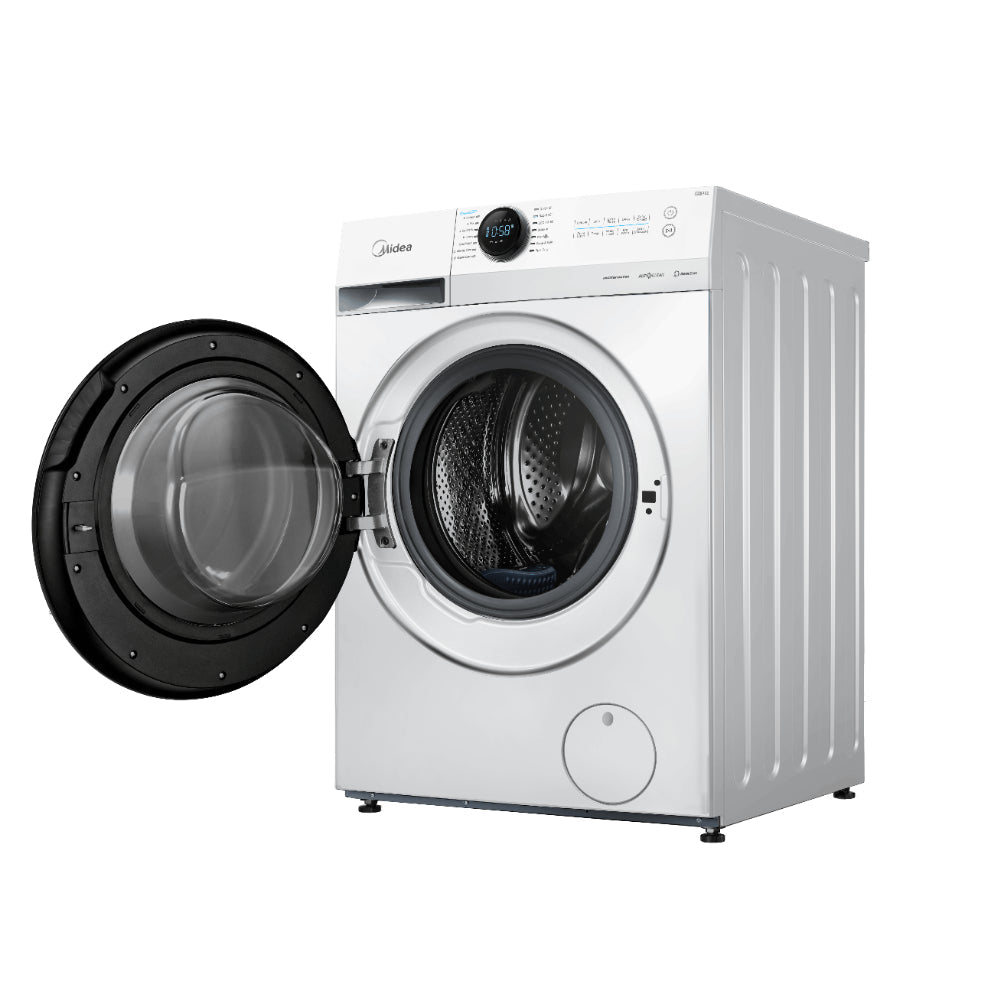 MIDEA 9KG AUTOMATIC FRONT LOAD WASHING MACHINE Model MF200W90 W