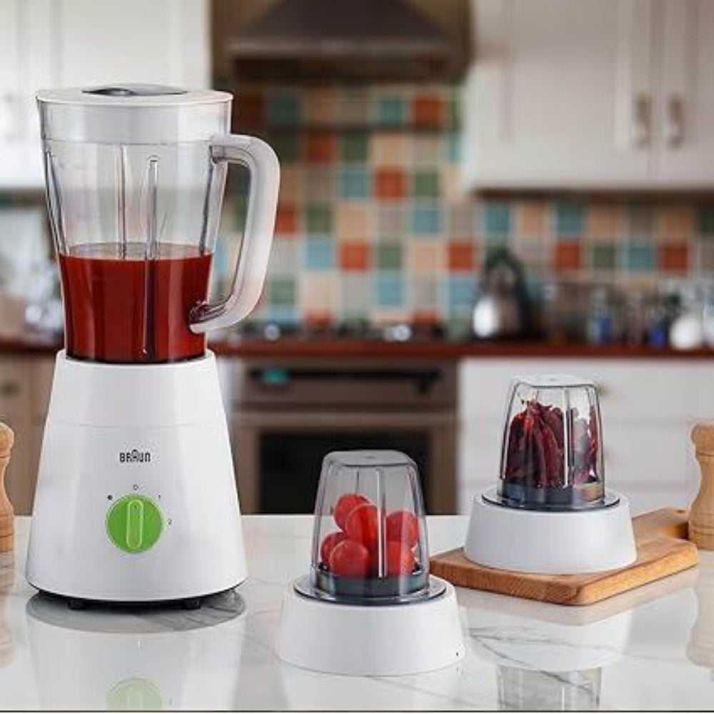 BRAUN 3 IN1 1 BLENDER Model JB0123 WHITE