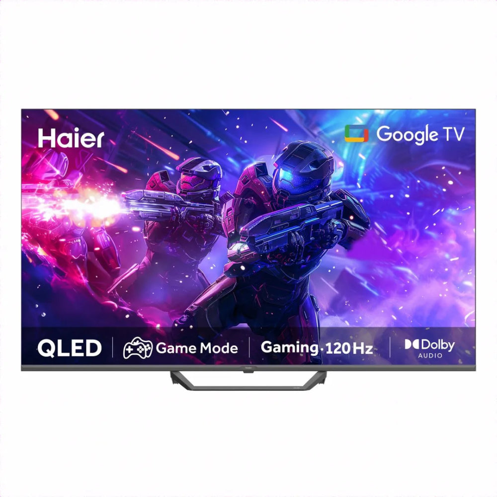 HAIER 65 INCH SMART & 4K QLED GOOGLE TV Model 65S81EUX