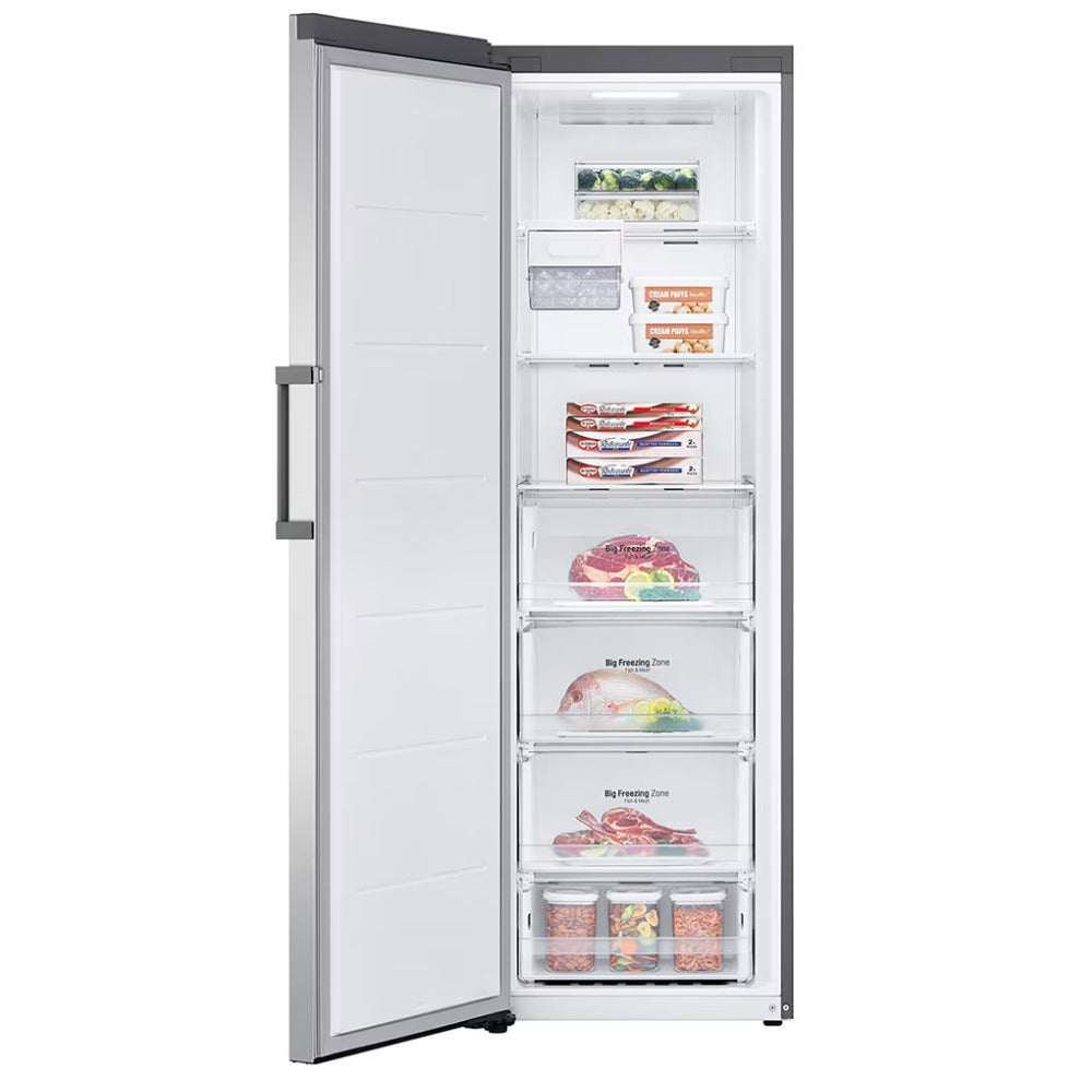 LG PAIR UPRIGHT VERTICAL FRIDGE FREEZER Model GC-B414ELFM/F411ELDEM
